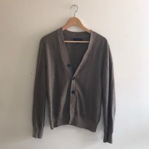 Banana Republic Tan brown Small S knit cardigan